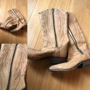 Save for Lynn only Tan Frye boots